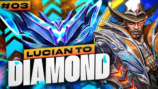 Lucian Unranked to Diamond 3  Lucian ADC Gameplay Guide  Season 13 Lucian Gameplay [upl. by Bensen]