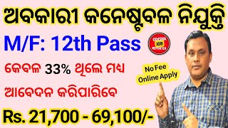 575 OSSSC Excise Constable Recruitment 2024 Salary 21700Month Odisha Police Job Vacancy 2024 [upl. by Arba]