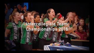 Intercollegiate Team Championships 2016 ITC Bowling Webber vs Wichita [upl. by Josey185]