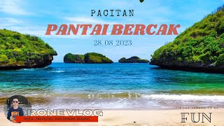 PANTAI BERCAK PACITAN ® Kondisi Pantai Bercak Pacitan © Pasir Putih Nan Exotis [upl. by Anoi]