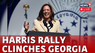 Kamala Harris LIVE  Kamala Georgia Rally  Kamala Speech  US Elections 2024  Kamala News  N18G [upl. by Zimmer]