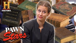 Pawn Stars 11 RAREST BOOKS EVER FEATURED MegaCompilation  History [upl. by Cleave]