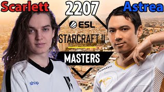 🇨🇦 Scarlett Z vs 🇺🇸 Astrea P  America  Masters Summer 2023  StarCraft 2  Cast 2207 [upl. by Riker38]