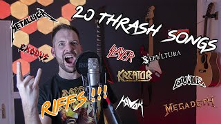 History of THRASH METAL in 20 SONGS [upl. by Aikaz]