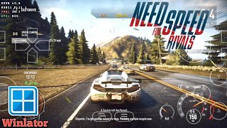 Need For Speed Rivals Winlator 712 Glibc Poco F6 [upl. by Attey]