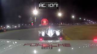 24h Daytona 2018 911 rain Onboard Patrick Pilet [upl. by Etnohc]