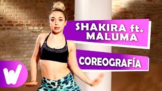 Shakira ft Maluma – Chantaje  Coreografía paso a paso [upl. by Enialem]