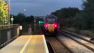 Imerys freight and two GWR IETs at Worle [upl. by Meir]