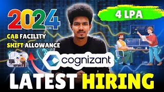 Cognizant Off Campus Drive 2024  Cognizant Interview Process  Cognizant Recruitment for Freshers [upl. by Esalb]