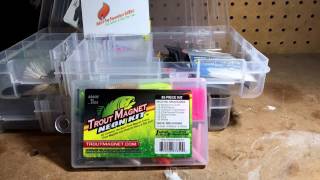 Leland Lures Trout Magnet Neon Kit Best Assortment and Made in USA [upl. by Ecerehs]