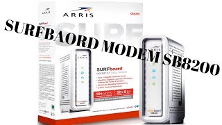 SurfBoard SB8200 Modem UNBoxing Blazing Speeds [upl. by Innavoij35]