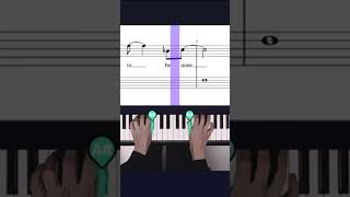 Rewrite The Stars  Piano Tutorials piano lesson pianolessons shorts beginners [upl. by Hcaz]