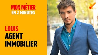 Agent immobilier  Mon métier en 2 minutes [upl. by Maxwell]