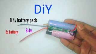 84v 2s battery pack Homemade 2s battery pack [upl. by Funk]