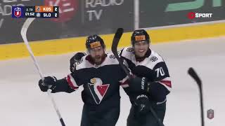 Haralds Egle Goal vs HC Košice 18102024  Tipos Extraliga [upl. by Capriola]