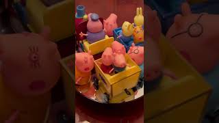 Peppa Pig familygrandpa’s little train Peppa peppageorge shortsfeed viral [upl. by Burke45]