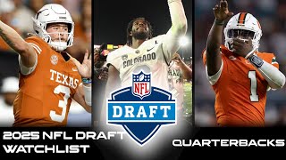 2025 NFL Drafts TOP Quarterback Prospects Highlights [upl. by Trevar330]