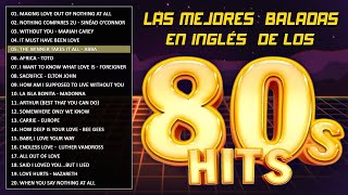 Las mejores baladas romanticas en inglés de los 80  Musica en ingles de los 80 y 90  Love songs [upl. by Helfant]