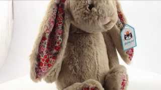 Jellycat Bashful Bunny Blossom Beige 31cm [upl. by Haleigh]