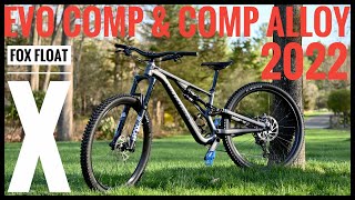 Stumpjumper EVO Comp amp Comp Alloy 2022  Fox Float X Performance Shock Suspension SetUp [upl. by Airotal]