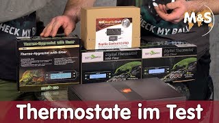 Thermostate für Terrarien im Test  Unboxing amp richtig einstellen  Reptil TV [upl. by Kurtz]