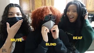 BLIND DEAF MUTE COOKING CHALLENGE chaotic [upl. by Nudnarb715]