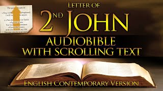 Holy Bible Audio 2nd John  Full Contemporary English With Text [upl. by Aisatan876]