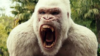 Rampage 2018 George Shows Middle Finger Scene  Movie Clip HD [upl. by Ghiselin]