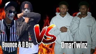 Tommy THE Clown FREESTYLE FRIDAY OmarTwinz VS Bounce amp Dboi MUST WATCH [upl. by Ahsenyt89]