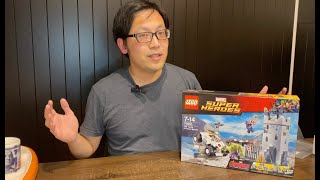 Building LEGO Marvel Super Heros 76041 The Hydra Fortress Smash [upl. by Geibel]