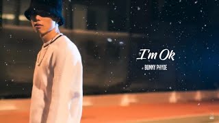 Bunny Phyoe  Im Ok Official Lyric Video [upl. by Aener]