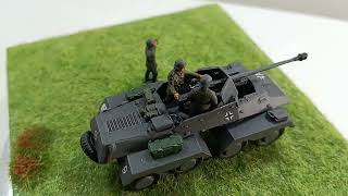 Airfix 176 SDKFZ Armoured Car [upl. by Hada467]