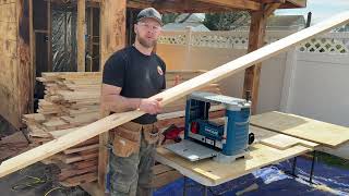 How to Panel a Sauna FULL Roughcut board prep tongue groove cut full install steps  Tips [upl. by Maclaine751]