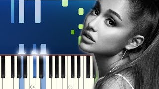 Ariana Grande  ghostin Piano Tutorial [upl. by Oedama]