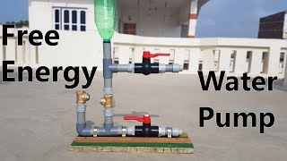 How to Make Free Energy Water Pump  Ram Pump [upl. by Boyes]