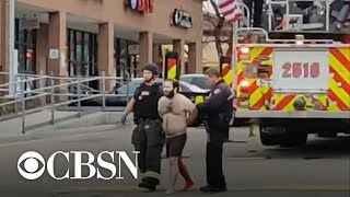 Police on scene of active shooter situation in Boulder Colorado supermarket [upl. by Anyar]