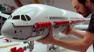 Man Builds Hyperrealistic RC Plane at Scale  Airbus A350 Replica by RamyRC [upl. by Loughlin]