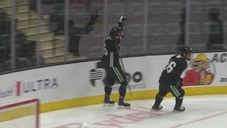 KVLY Sports  Carter Wilkie settling in at UND  October 24 [upl. by Joelle]