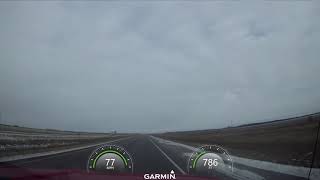 Grand Forks to Drayton ND Time Lapse Drive November 21 2018 [upl. by Mossman]