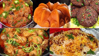 Complete Dawat Menu By Cooking With Passion Traditioan Recipes Chicken Karahi Biryani Kabab Cake [upl. by Cathie372]