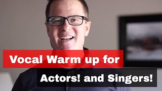 Vocal Warm up for the Actor amp Singer with Dr Roger Hale [upl. by Jervis548]