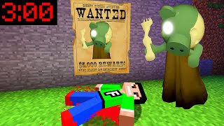 Minecraft PE  I FOUND PIGGY WANTED at 300AM [upl. by Llaccm]