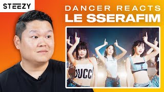 Dancer Reacts to UNFORGIVEN  LE SSERAFIM ft Nile Rodgers [upl. by Liv]