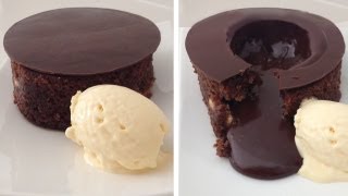 Magic Chocolate Lava Cake by ANN REARDON HowToCookThat [upl. by Saloma533]