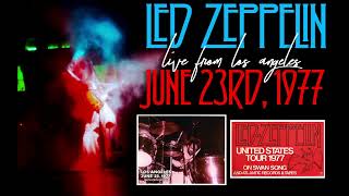 Led Zeppelin  Live in Los Angeles CA June 23rd 1977  Three Source Matrix [upl. by Flannery]