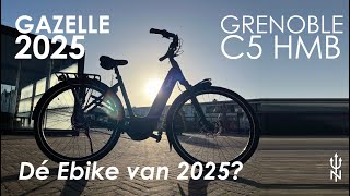 De NIEUWE Gazelle Grenoble C5 Ebike van het jaar 2025 [upl. by Thury]