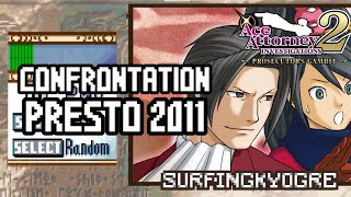 Confrontation  Presto 2011 FE8 GBA Soundfont  Ace Attorney Investigations 2 Remix [upl. by Oates332]