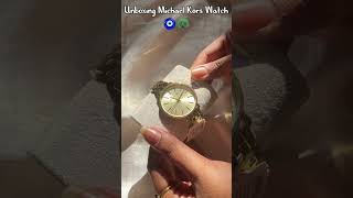 Michael Kors Watch Unboxing michaelkors michaelkorswatches [upl. by Einner572]