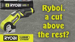 Save Your SKIN With the Ryobi USB Lithium Power Cutter Review Model FVC51K [upl. by Anaerb548]