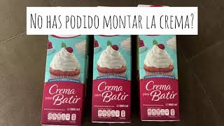 Crema para batir Lyncott muy buen servicio al cliente [upl. by Grady]